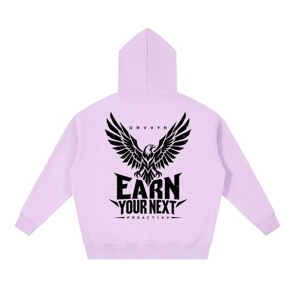 DRVVYN Proactivv — Earn Your Next Men’s Boxy Fleece Hoodie