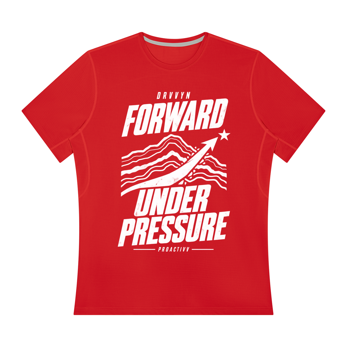 DRVVYN Proactivv — Forward Under Pressure Men’s Performance Tee