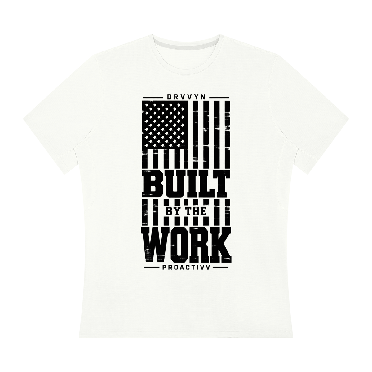 DRVVYN Proactivv — Built by the Work Men’s Performance Tee
