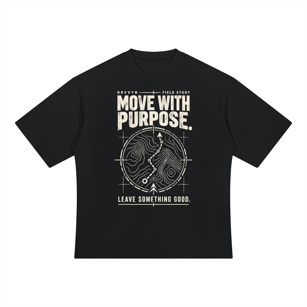 DRVVYN Move With Purpose — Heavyweight Tee