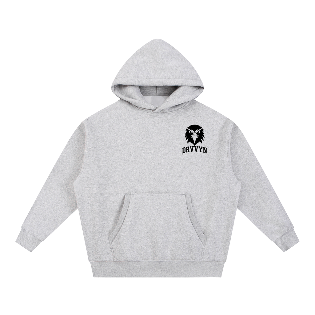 DRVVYN Proactivv — Discipline Outlasts Doubt Men’s Boxy Fleece Hoodie
