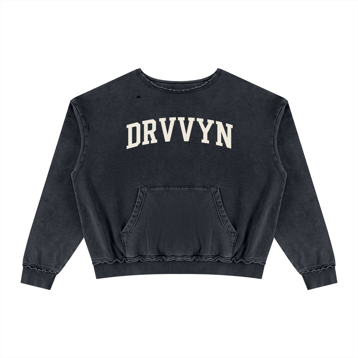 DRVVYN Move With Purpose — Raw Edge Crewneck
