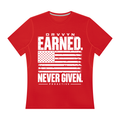 DRVVYN Proactivv — Earned Never Given Men’s Performance Tee