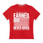 DRVVYN Proactivv — Earned Never Given Men’s Performance Tee