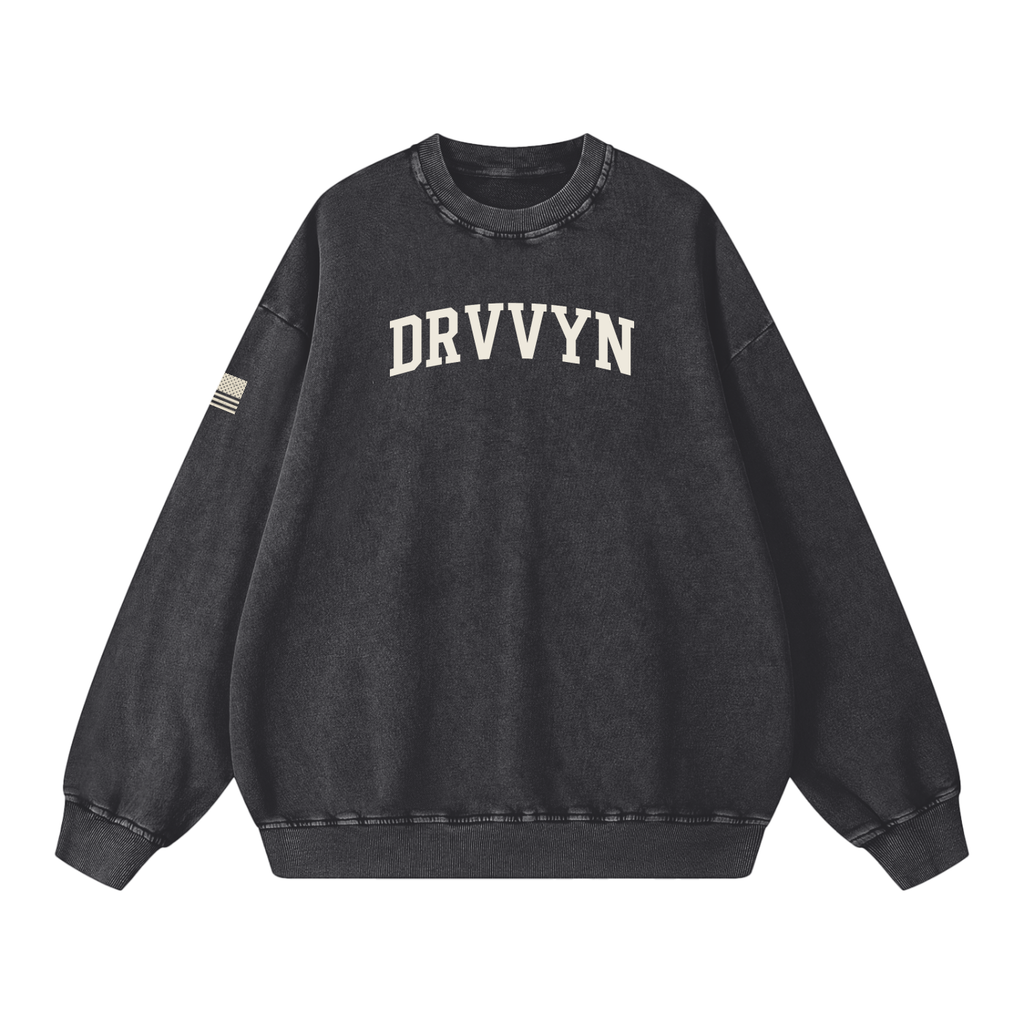 DRVVYN Standard — Washed Crewneck
