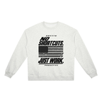 DRVVYN Proactivv — No Shortcuts, Just Work Unisex Crewneck