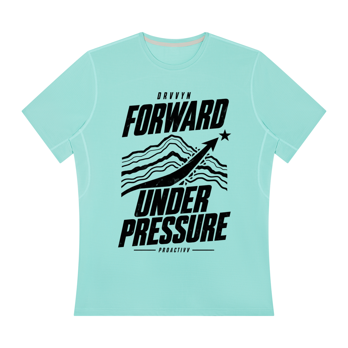 DRVVYN Proactivv — Forward Under Pressure Men’s Performance Tee