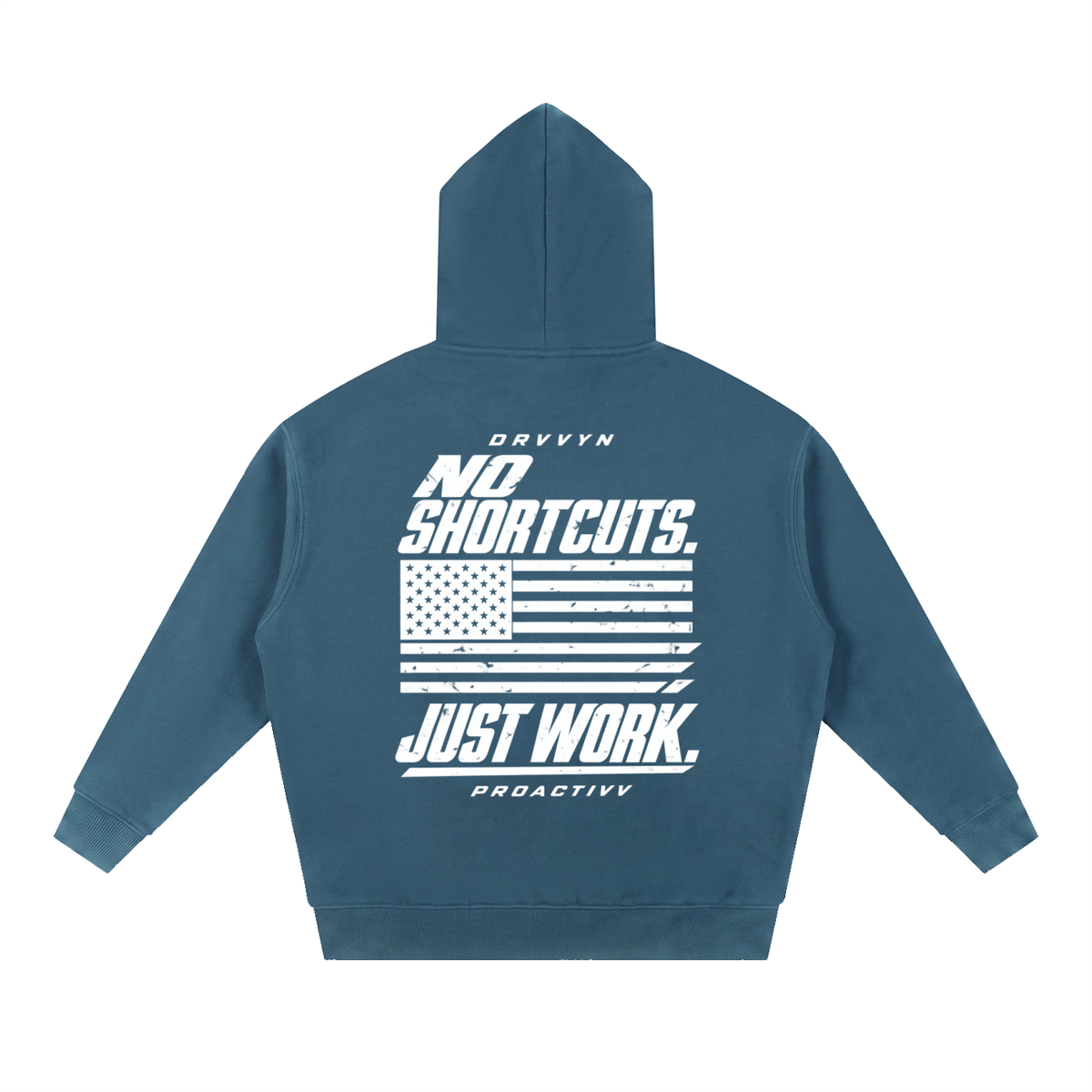 DRVVYN Proactivv — No Shortcuts, Just Work Men’s Hoodie