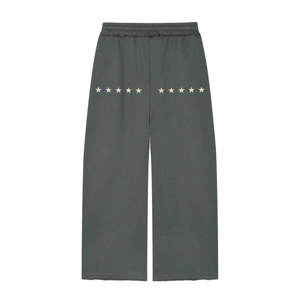 DRVVYN Wide-Leg Lounge Pants — Dark Gray