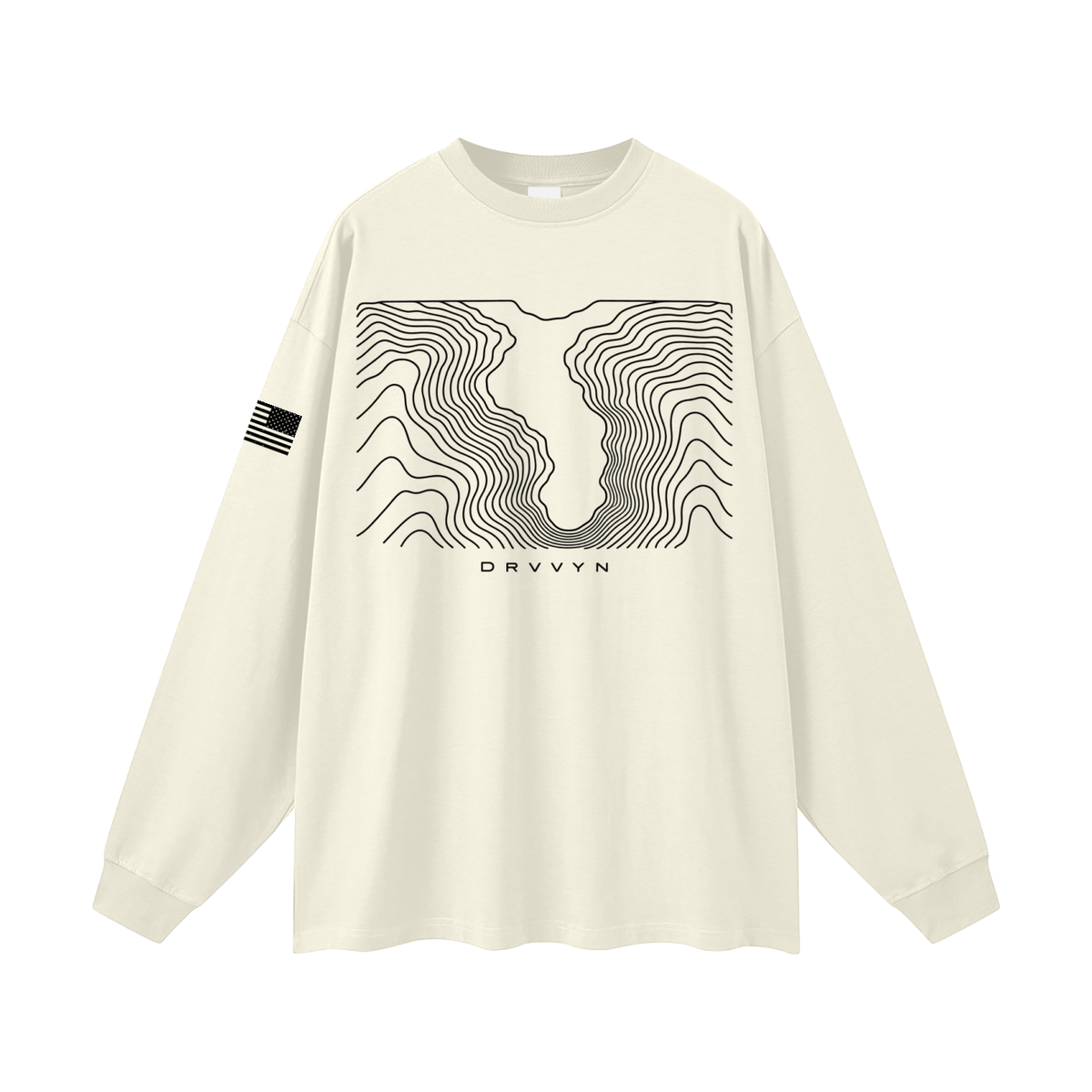 DRVVYN Trace — Heavyweight Long Sleeve