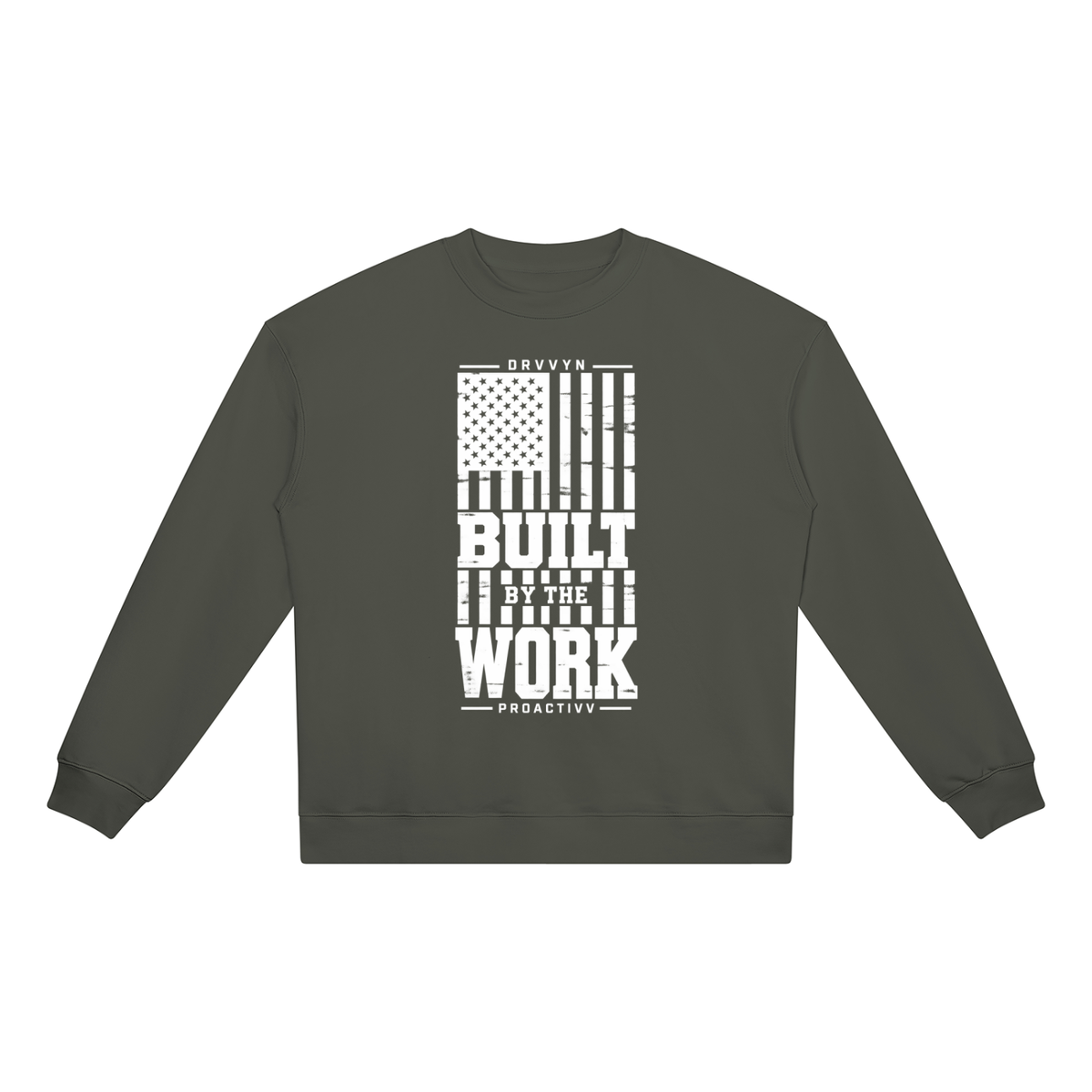 DRVVYN Proactivv — Built by the Work Unisex Crewneck